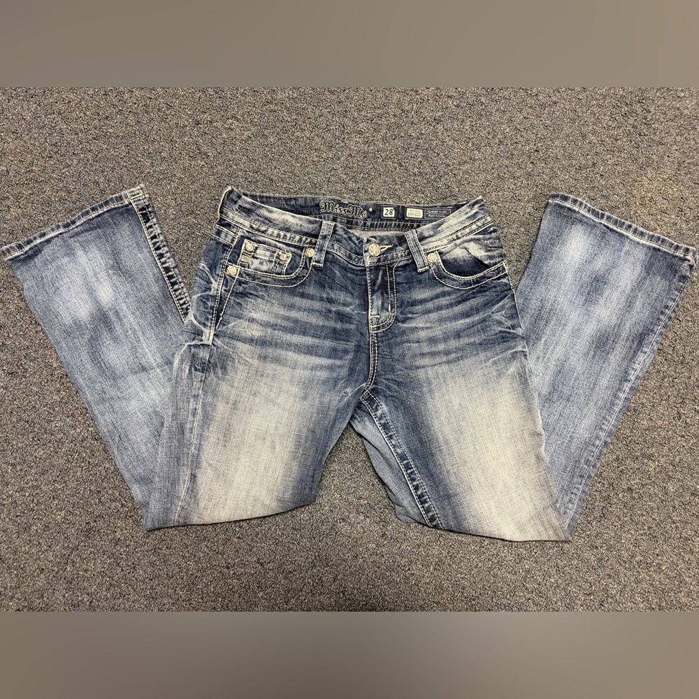 Miss Me Faded Denim Jeans
